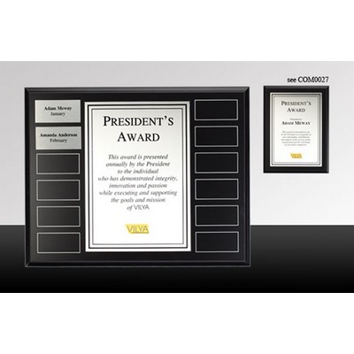 ULTRA: Framed Perpetual Wood Panel Wall Award