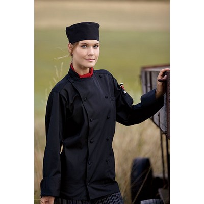 Barbados Black Moisture Wicking Chef's Coat (2XL-3XL)