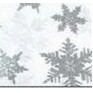 Pearl/Silver Snowflake Designer Tissue Paper