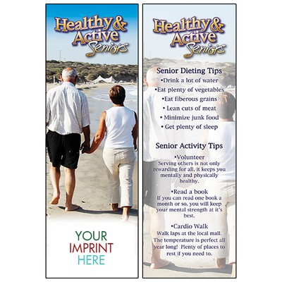 Healthy & Active Seniors Bookmark