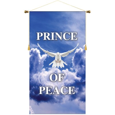 30" x 54" Podium Banner, Straight Cut/ No Fringe