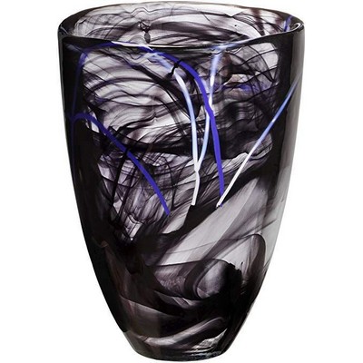 Contrast Black Vase