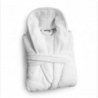 Mink Touch Robe - White