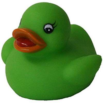 Mini Green Rubber Duck