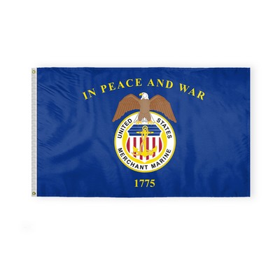 Merchant Marine Flags 3x4 foot