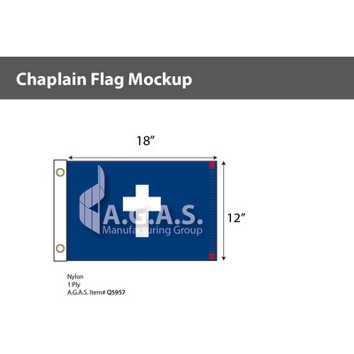 Chaplain Flags 12x18 inch