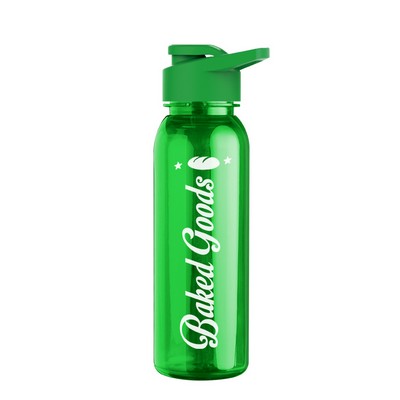 24 Oz. Outdoorsman Transparent Bottle w/Snap Lid