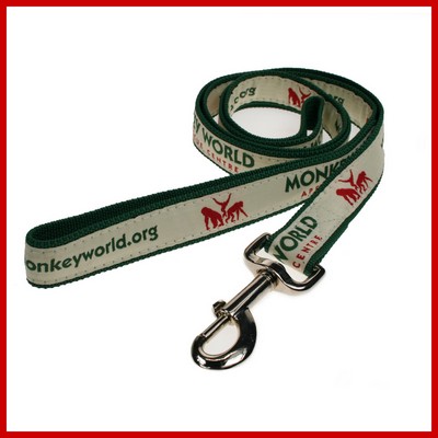 Woven Satin Dog Leash