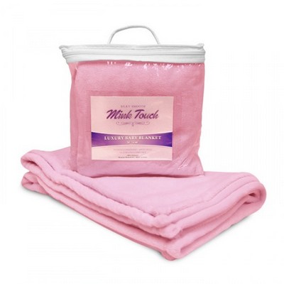 Pink Baby Plush Luxury Blanket