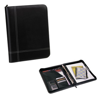 Executive Leatherette 3-Ring Padfolio