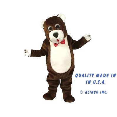 Teddy Bear Mascot Costume