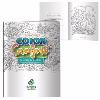 Serenity by the Sea Adult Coloring Book