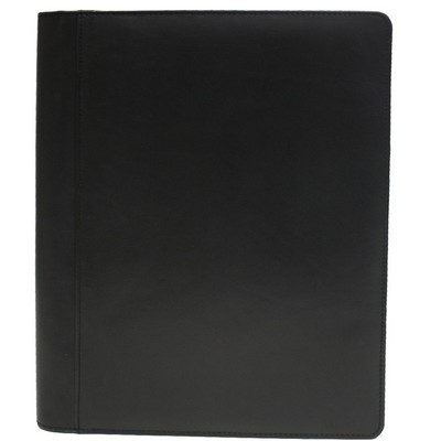 Ashlin® Designer Midnight Black Raferty Bifold Writing Case w/Notepad