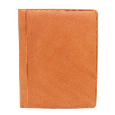 Ashlin® Designer British Tan Raferty Bifold Writing Case w/Notepad