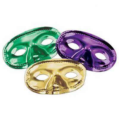 Metallic Half Masks Assortment