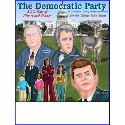 Democratic Party Imprintable Coloring and Activity Book