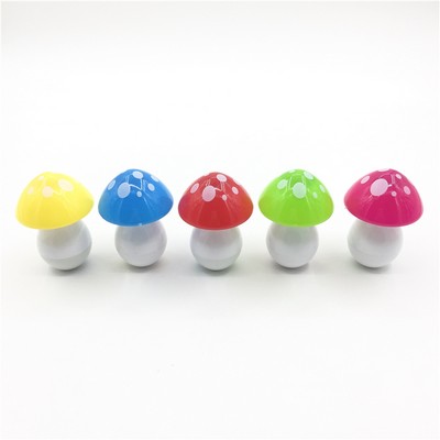 Mini plastic pen in mushroom shape