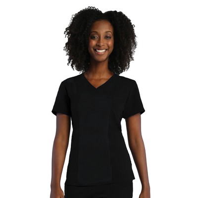 Maevn Pure Soft 3-Panel V-Neck Scrub Top