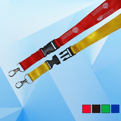 Breakaway Lanyard with Metal Clip