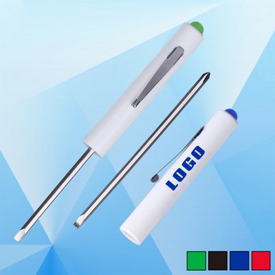 Portable Pen Style Reversible Screwdriver