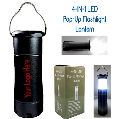 4-In-1 Pop-Up Lantern Flashlight