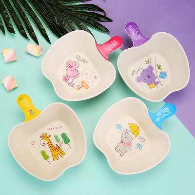 Custom Kids Bamboo Cute Fruit Bowls