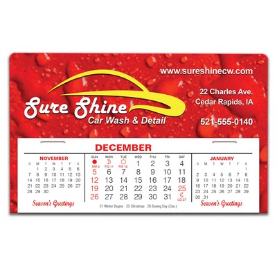 SlimLine Full Color Desk Calendar 5-11/16" x 3-1/2"