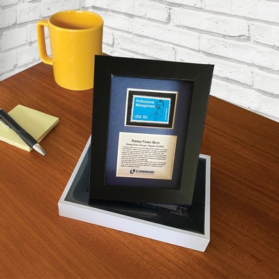 Framed Stamp Gift/Award Celebrating Professional Management