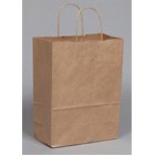 Natural Kraft Paper Wine Shopping Bag (5"x3"x13")