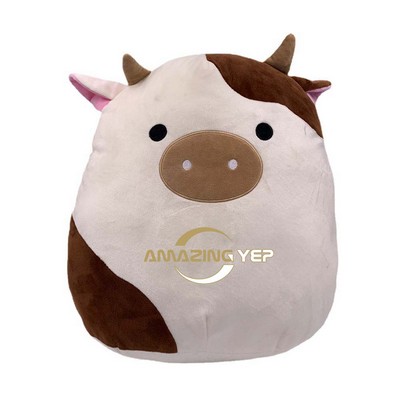 8" Squishmallow Plush Sidekick - Cow