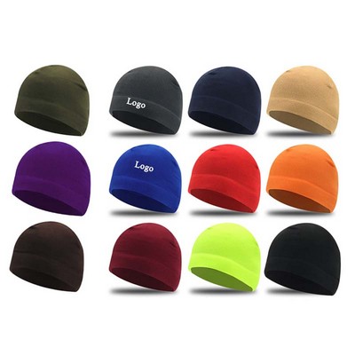 Unisex Polar Fleece Beanies