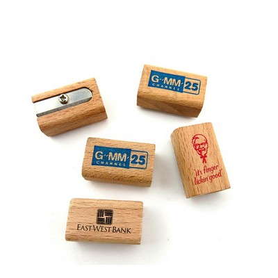 Wood Bamboo Pencil Sharpener