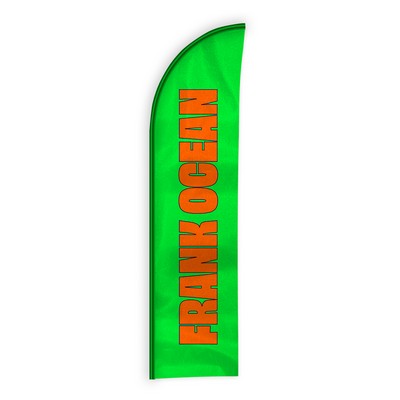 9.5'X2' Nylon Digital Custom Swooper Flags