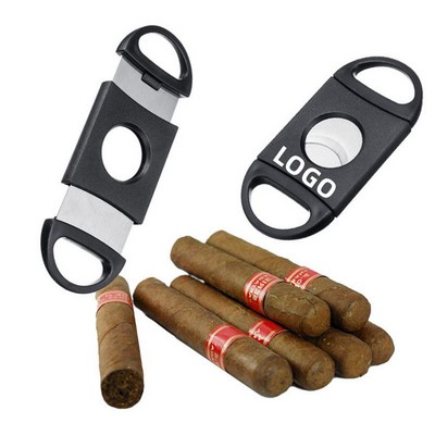 Cigar Accessories Plastic and Steel Cigar Cutter