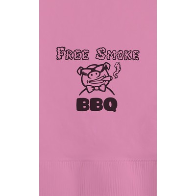 Candy Pink 2-Ply Dinner Napkins - Custom Digital Print