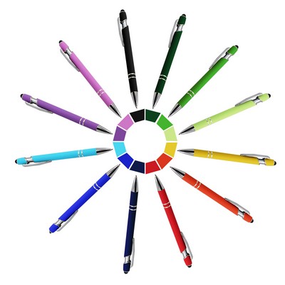 Stylus Pens - Black Ink 2 in 1 Capacitive Stylus