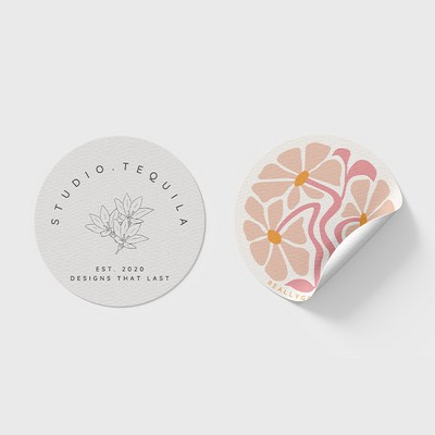 Circle Stickers 8x8