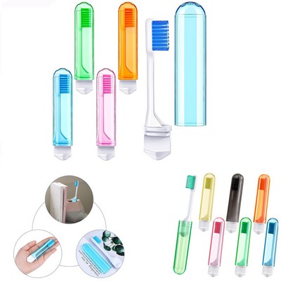 Portable Folding Toothbrush