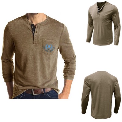 Personalized Men's Long Sleeve Top