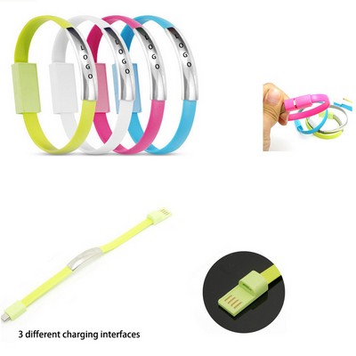 USB Travel Charger Bracelet