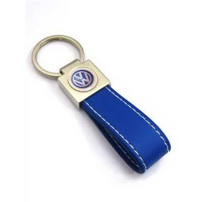 Key Chain w/Leather Strap