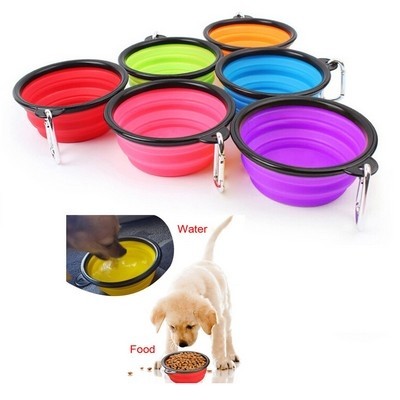 Collapsible Silicone Pet Bowl