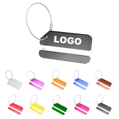 Aluminum Luggage Tag