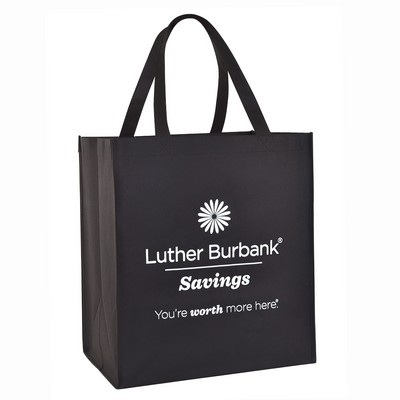 Custom 80g Non-Woven PP Tote Bag 13"x15"x8"