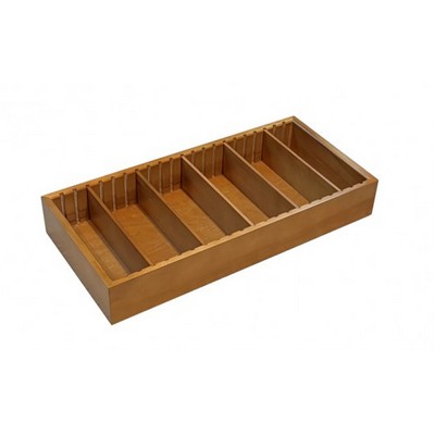 Adjustable Light Oak Cigar Tray