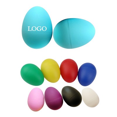 Egg shape plastic shakers