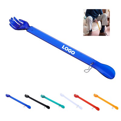 Back Scratcher With Long Handle Shoehorn