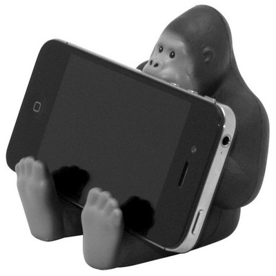 PU Foam Gorilla Stress Toy Phone Stand