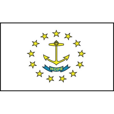 Rhode Island State Flag (3'x5')