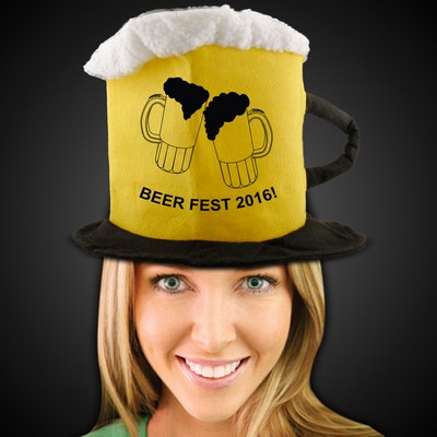 Silk Screened Beer Stein Hat